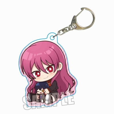 【グッズ-キーホルダー】ガチ恋粘着獣 ~ネット配信者の彼女になりたくて~ ぎゅぎゅっとアクリルキーホルダー/輝夜 雛姫