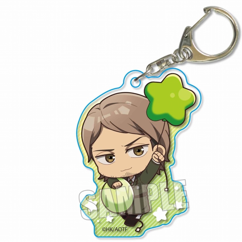 グッズ キーホルダー 進撃の巨人 ぷかっしゅアクリルキーホルダー ジャン キルシュタイン バルーンver アニメイト