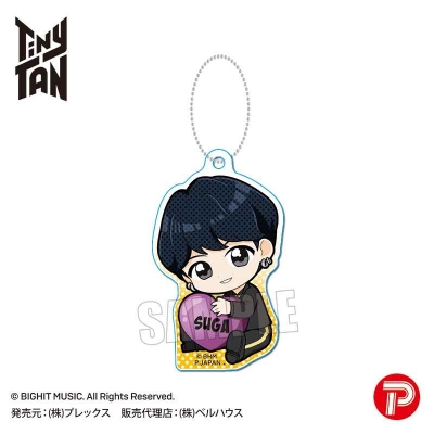 【グッズ-キーホルダー】TinyTAN ぎゅぎゅっとアクリルキーホルダー/SUGA Butter ver.