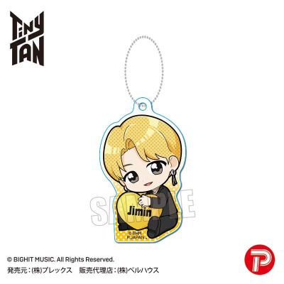 【グッズ-キーホルダー】TinyTAN ぎゅぎゅっとアクリルキーホルダー/Jimin Butter ver.