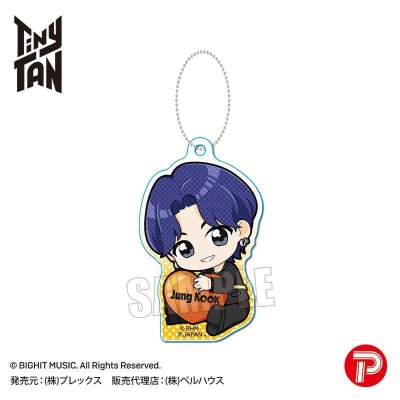 【グッズ-キーホルダー】TinyTAN ぎゅぎゅっとアクリルキーホルダー/Jung Kook Butter ver.