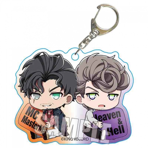 グッズ キーホルダー ヒプノシスマイク Division Rap Battle ぎゅぎゅっとアクリルキーホルダー ペア柄ver 天谷奴 零 天国 獄 アニメイト グッズ キーホルダー ヒプノシスマイク Division Rap Battle ぎゅぎゅっとアクリルキーホルダー ペア柄ver 天谷奴 零 天国 獄 アニメイト