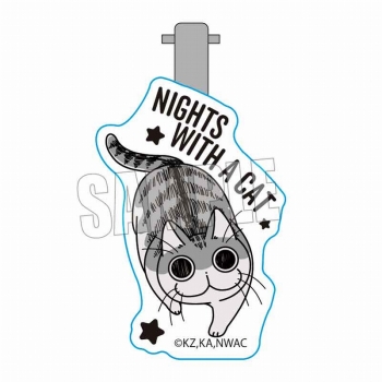 グッズ-ヘアバンド】夜は猫といっしょ ヘアクリップ/キュルガC 