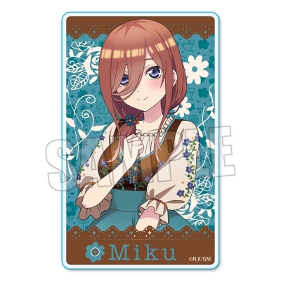 【グッズ-カード】映画 五等分の花嫁 トレーディングアクリルカード カントリーver.