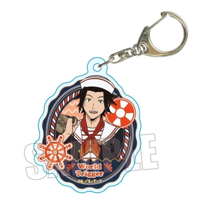 【グッズ-キーホルダー】ワールドトリガー アクリルキーホルダー Part2 嵐山准 マリンセーラーver.【アニメイト先行販売】