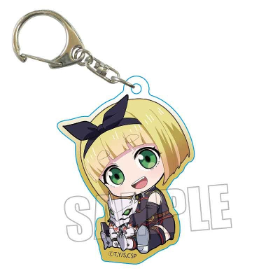 【グッズ-キーホルダー】魔都精兵のスレイブ ぎゅぎゅっとアクリルキーホルダー 駿河 朱々