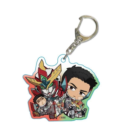 【グッズ-キーホルダー】勇気爆発バーンブレイバーン ぎゅぎゅっとアクリルキーホルダー ブレイバーン&イサミ・アオ