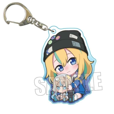 【グッズ-キーホルダー】夜のクラゲは泳げない ぎゅぎゅっとアクリルキーホルダー 山ノ内 花音(JELEEちゃん)