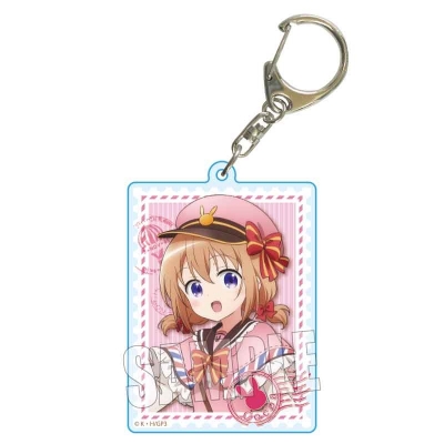 【グッズ-キーホルダー】ご注文はうさぎですか? BLOOM ちょいデカアクリルキーホルダー ココア 郵便屋ver.