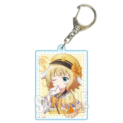 【グッズ-キーホルダー】ご注文はうさぎですか? BLOOM ちょいデカアクリルキーホルダー シャロ 郵便屋ver.
