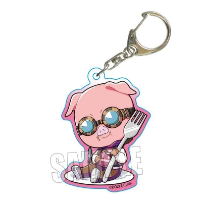 【グッズ-キーホルダー】ドズル社 ごちきゃらアクリルキーホルダー おおはらMEN