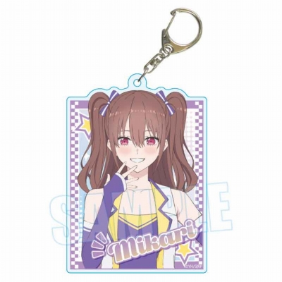 【グッズ-キーホルダー】TVアニメ「2.5次元の誘惑」 ちょいデカアクリルキーホルダー 橘 美花莉 チアガールver.
