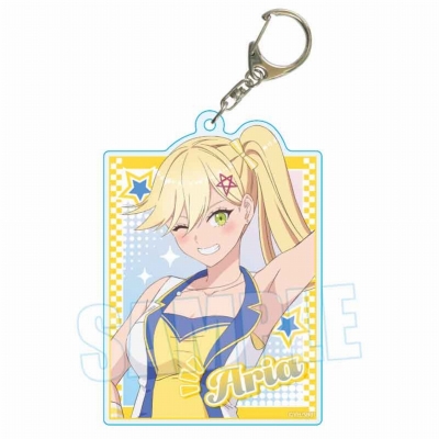 【グッズ-キーホルダー】TVアニメ「2.5次元の誘惑」 ちょいデカアクリルキーホルダー 喜咲 アリア チアガールver.