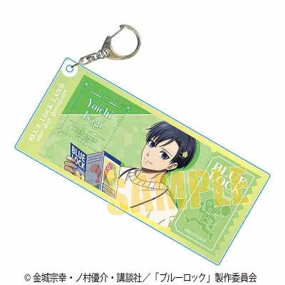 【グッズ-キーホルダー】ブルーロック ちょいデカアクリルキーホルダー 潔 世一(Welcome to BLUE LOCK LAND★)