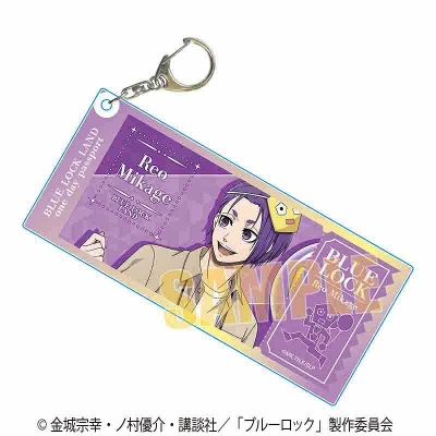 【グッズ-キーホルダー】ブルーロック ちょいデカアクリルキーホルダー 御影 玲王(Welcome to BLUE LOCK LAND★)