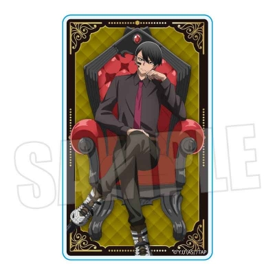 【グッズ-カード】桃源暗鬼 アクリルカード 無陀野 無人(玉座)