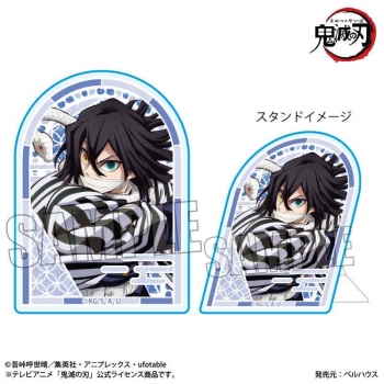 グッズ-バッチ】アニメ「鬼滅の刃」 スタンディアクリルバッジ 伊黒 小 