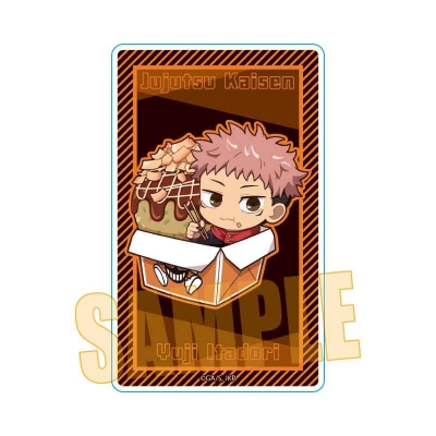 【グッズ-カード】呪術廻戦 ばくだん焼本舗コラボ アクリルカード 虎杖 悠仁