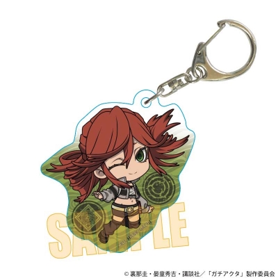 【グッズ-キーホルダー】ガチアクタ ぷかっしゅアクリルキーホルダー リヨウ