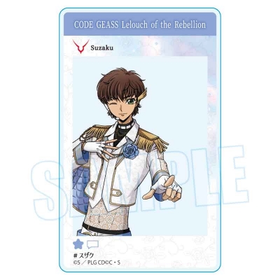 【グッズ-カード】コードギアス 反逆のルルーシュ アクリルカード スザク(アイドル)【アニメイト先行販売】