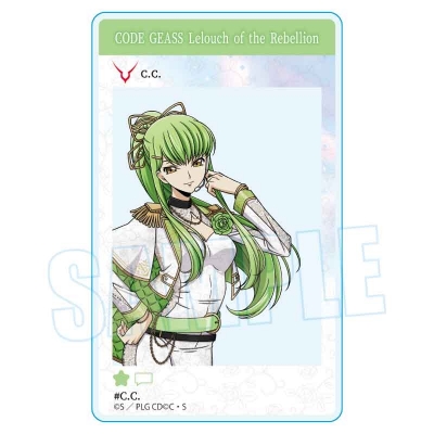 【グッズ-カード】コードギアス 反逆のルルーシュ アクリルカード C.C.(アイドル)【アニメイト先行販売】