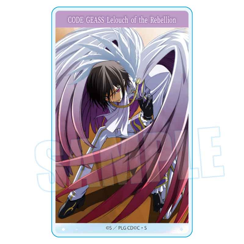 【グッズ-カード】コードギアス 反逆のルルーシュ アクリルカード ルルーシュ【アニメイト先行販売】