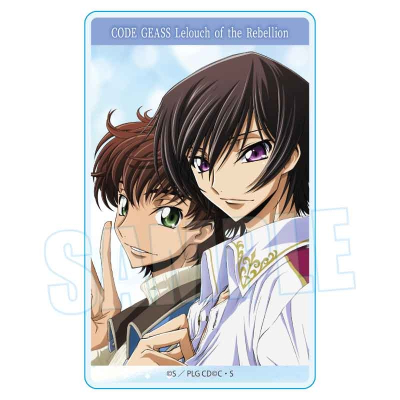 【グッズ-カード】コードギアス 反逆のルルーシュ アクリルカード ルルーシュ&スザク【アニメイト先行販売】