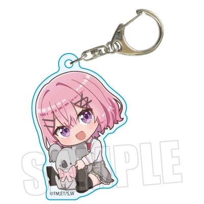 【グッズ-キーホルダー】わたしが恋人になれるわけないじゃん、ムリムリ!(※ムリじゃなかった!?) ぎゅぎゅっとアクリルキーホルダー 甘織 れな子