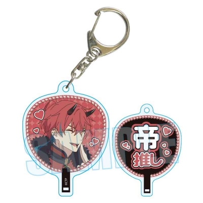 【グッズ-キーホルダー】超かぐや姫! うちわキーホルダー 帝 アキラ