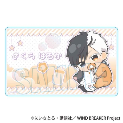 【グッズ-カード】WIND BREAKER ぎゅぎゅっとアクリルカード 桜 遥 ばぶちゃんver.