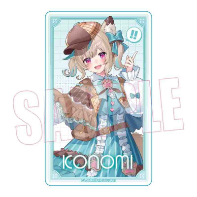 【グッズ-カード】ミリプロ アクリルカード 甘狼このみ