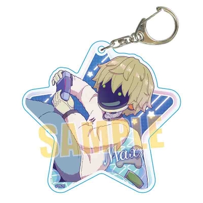 【グッズ-キーホルダー】アニメ『銀河特急 ミルキー☆サブウェイ』 ちょいデカアクリルキーホルダー マックス(パジャマパーティー)