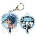 【グッズ-キーホルダー】魔法少女まどか☆マギカ Magia Exedra うちわキーホルダー 美樹 さやかの画像