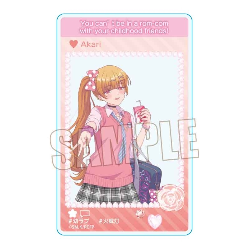 【グッズ-カード】幼馴染とはラブコメにならない アクリルカード 火威 灯(平成ギャル)【アニメイト先行販売】