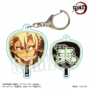 【グッズ-キーホルダー】アニメ「鬼滅の刃」 うちわ風キーホルダー Part2 不死川 実弥の画像