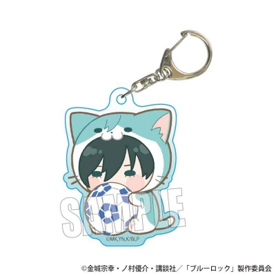 【グッズ-キーホルダー】ブルーロック もふまにあアクリルキーホルダー 糸師 凛