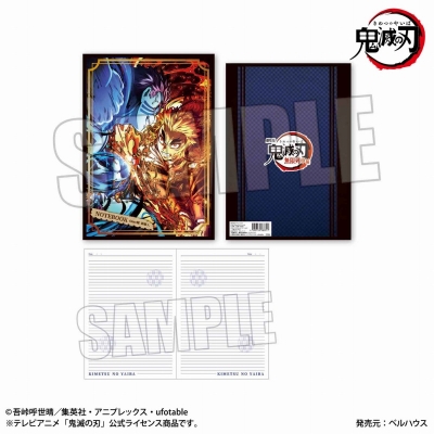 【グッズ-ノート】鬼滅の刃 B5ノート無限列車編キービジュアル
