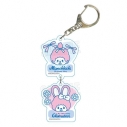 【グッズ-キーホルダー】モンチッチ&チムたん 2連キーホルダー A【再販】の画像