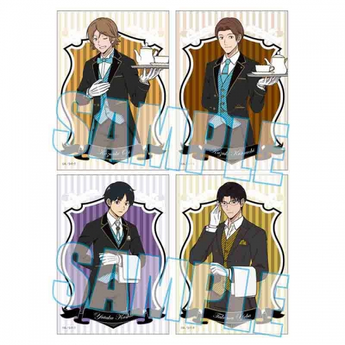 グッズ ブロマイド ワールドトリガー ブロマイドセット 王子一彰 蔵内和紀 樫尾由多嘉 弓場拓磨 執事服ver アニメイト先行販売 アニメイト グッズ ブロマイド ワールドトリガー ブロマイドセット 王子一彰 蔵内和紀 樫尾由多嘉 弓場拓磨 執事服ver アニメイト先行販売 アニメイト