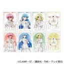 【グッズ-ブロマイド】TVアニメ「魔法騎士レイアース」 トレーディング箔押しブロマイド ホワイトコーデの画像