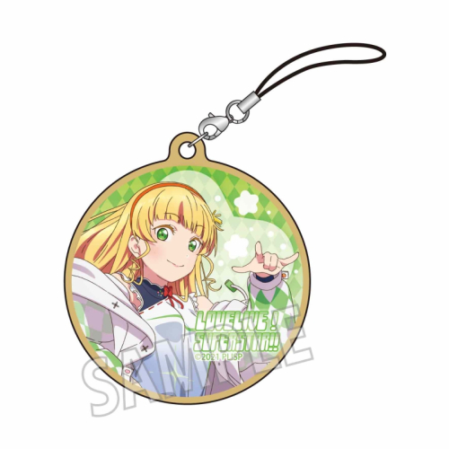 グッズ ストラップ ラブライブ スーパースター 木札ストラップ 平安名 すみれ アニメイト