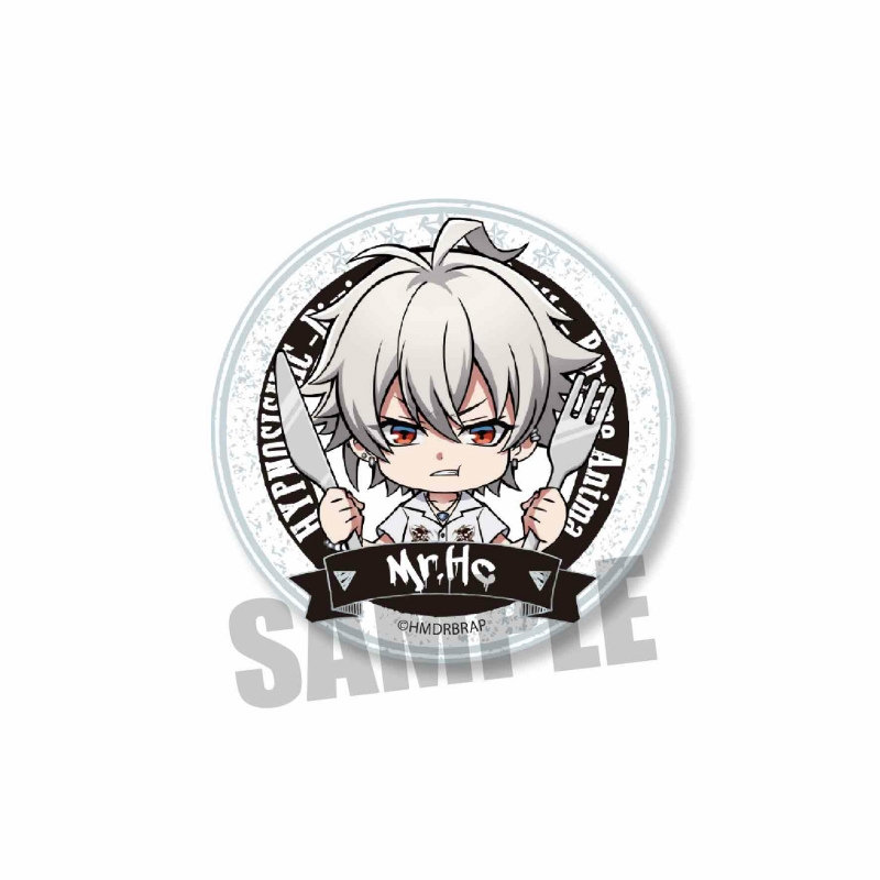 【グッズ-バッチ】『ヒプノシスマイク-Division Rap Battle-』Rhyme Anima ごちきゃら缶バッジ/碧棺 左馬刻