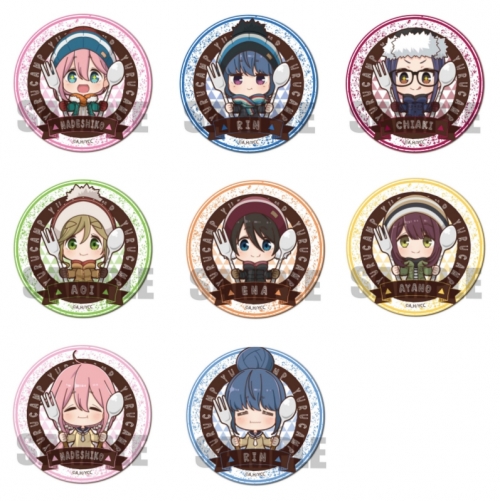 グッズ バッチ ゆるキャン Season2 トレーディング缶バッジ ごちきゃら アニメイト