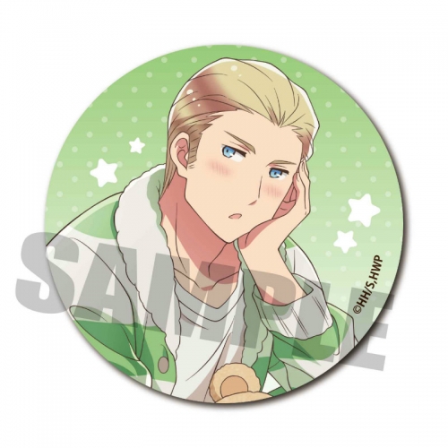 グッズ バッチ ヘタリア World Stars 缶バッジ ドイツ パジャマver アニメイト限定 アニメイト