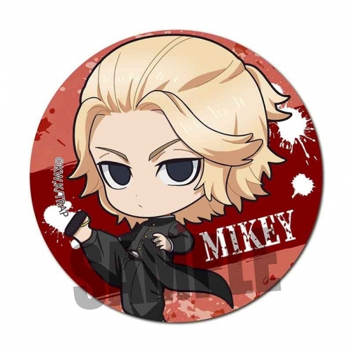 グッズ-バッチ】東京リベンジャーズ アクションシリーズ缶バッジ/佐野 