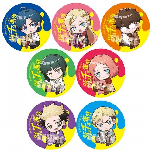 グッズ-バッチ】踊る千年家族 トレーディング缶バッジ ぎゅぎゅっと  