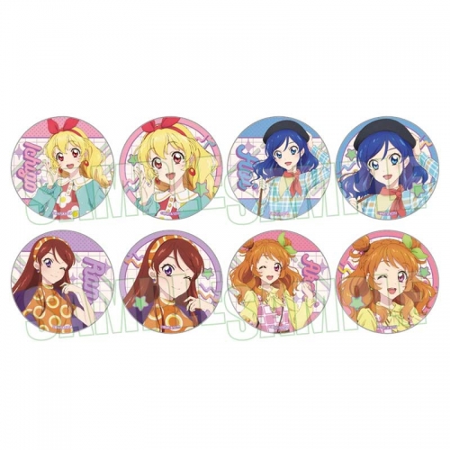 グッズ-バッチ】アイカツ！ 10th STORY ～未来へのSTARWAY 