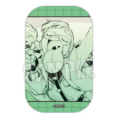 【グッズ-バッチ】暗号学園のいろは スクエア缶バッジ 洞ヶ峠 凍 A【アニメイト先行販売】