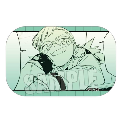 【グッズ-バッチ】暗号学園のいろは スクエア缶バッジ 洞ヶ峠 凍 B【アニメイト先行販売】