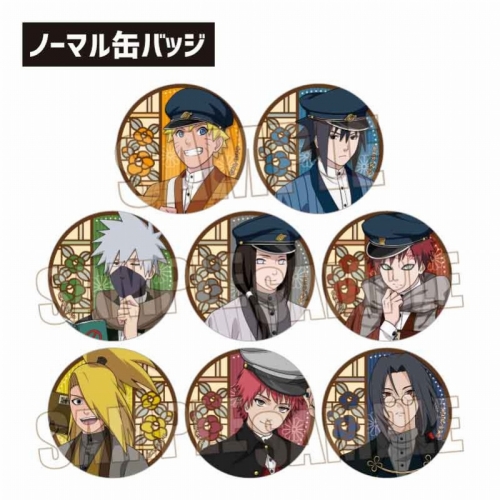 グッズ-バッチ】NARUTO-ナルト- 疾風伝 トレーディング缶バッジ 書生風 
